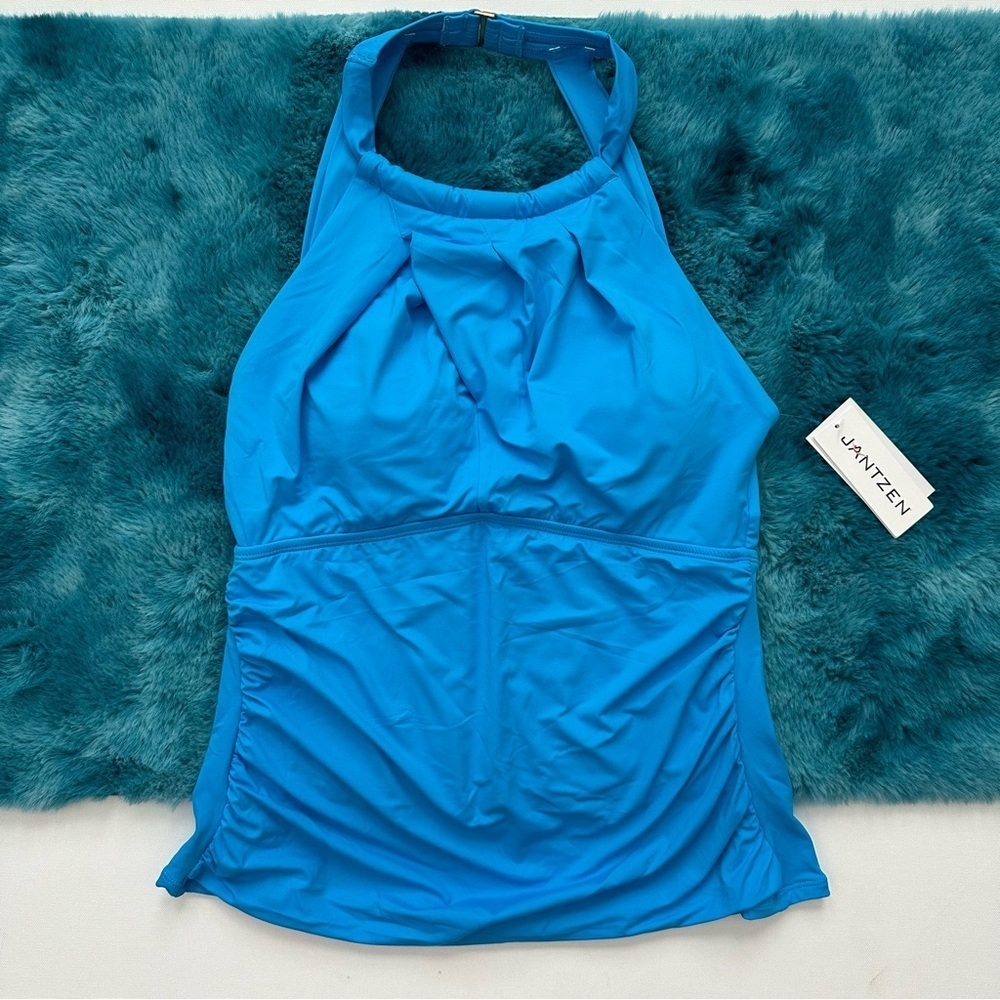 Jantzen High Neck Tankini Top Size 6 Women